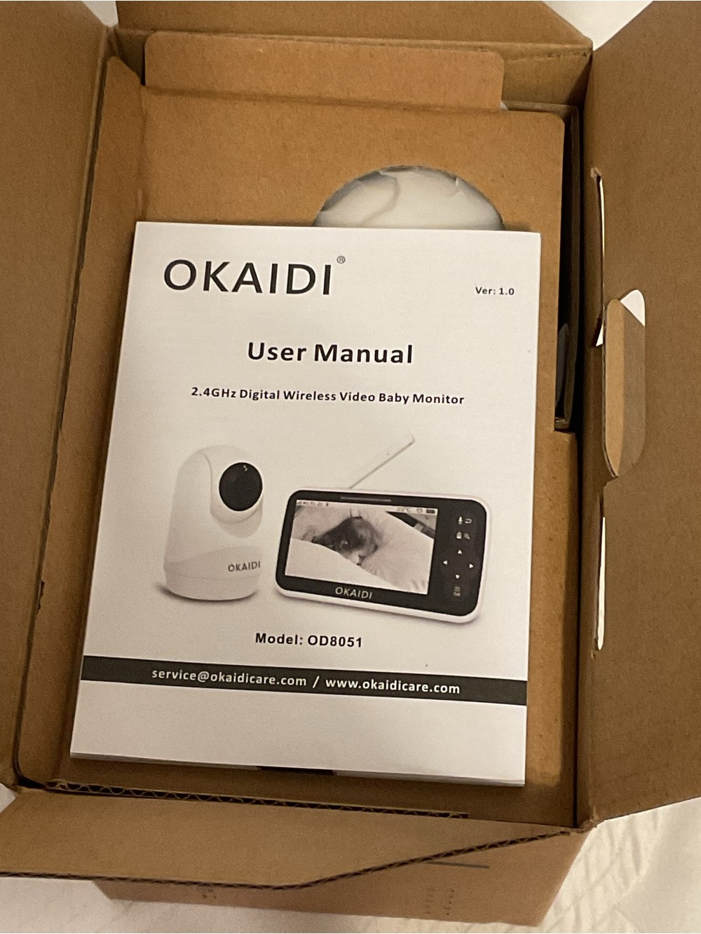 OKAIDI Baby monitor no Wi-Fi no app required - Picture 5 of 6